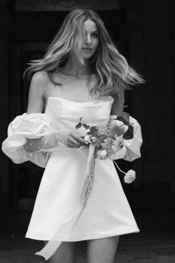 The Wedding Wardrobe Aston Bridal - Miranda Mini dress 2