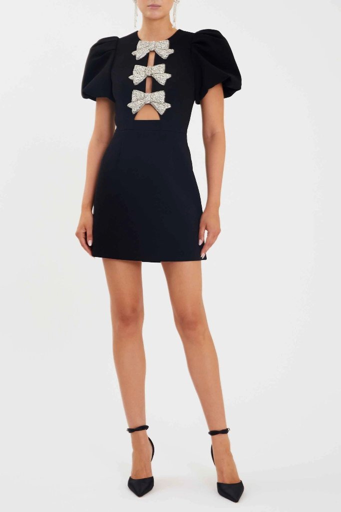 The Wedding Wardrobe Rebecca Vallance - Juliana Puff Sleeve Dress 1