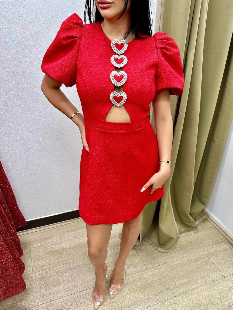 The Wedding Wardrobe Rebecca Vallance - Chiara Mini Dress  4